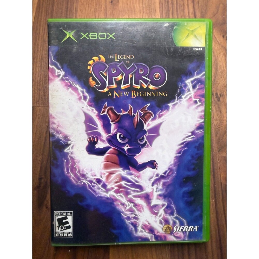 The Legend Of Spyro: A New Beginning Xbox Complete w/ Manual CIB Tested